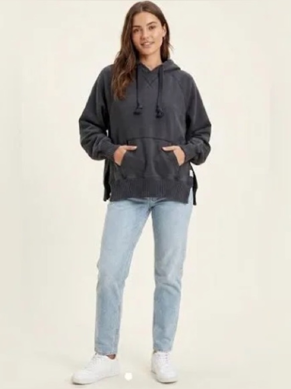 American Eagle Split Hem Hoodie